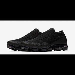 Nike Vapormax SE laceless triple black sneaker